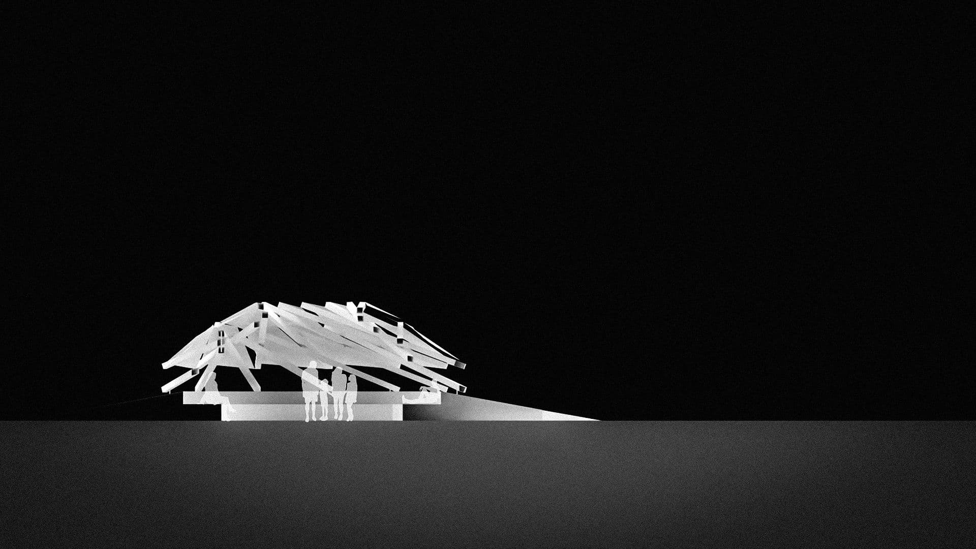 Firmament section with people